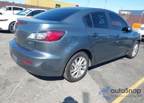 2012 Mazda Mazda3 I Touring from USA, damaged, VIN JM1BL1V84C1609207